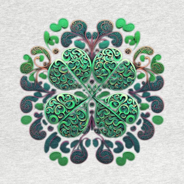 Shamrock pattern by Discover Madness